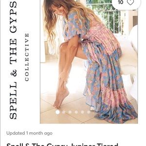 Spell and Gypsy Juniper Tiered Gown
